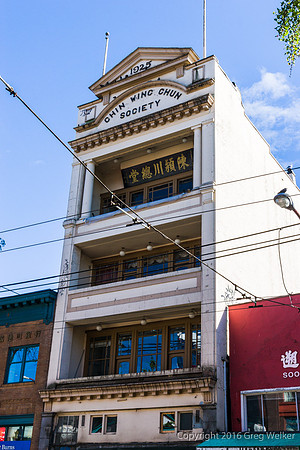 Shots Of Old Chinatown Buildings