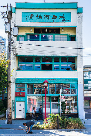 Shots Of Old Chinatown Buildings