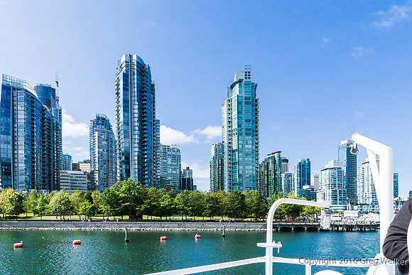 Shots On The Harbour Tour - Vancouver Skyline