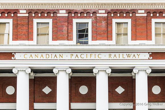 Old C.P. Railroad Depot On Waterfront