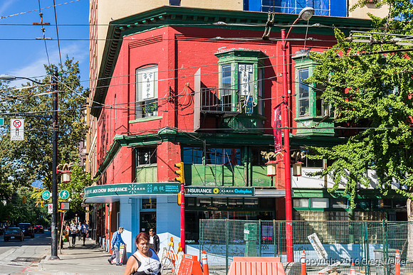 Shots Of Old Chinatown Buildings