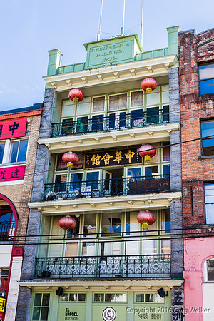 Shots Of Old Chinatown Buildings