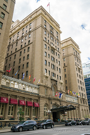 Palliser Hotel (Fairmont Palliser).  Built By C.P. & Opened In 1914.