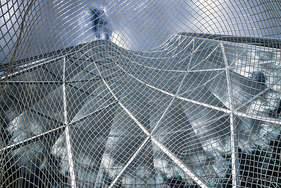 "Wonderland" Sculpture By Jaume Plensa.  Interior Shot.