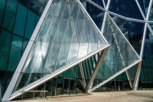 Bow Building Entrance.