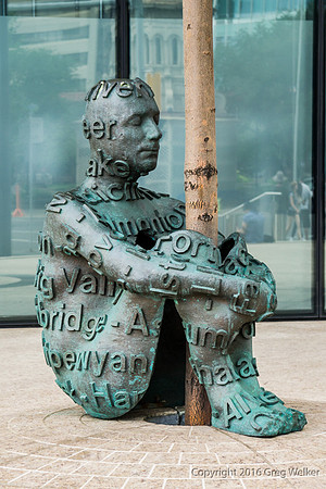 "Alberta's Dream" By Juame Plensa.