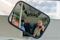 Tour Bus Reflection.