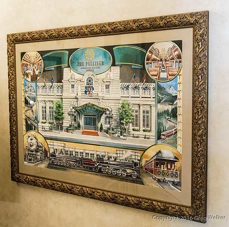 Inside The Palliser Hotel.