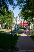 Monument to the Faith in the Place d'Armes Park