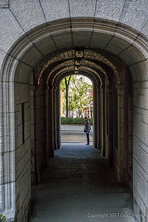 Passage Way To Street & Place d'Armes Park