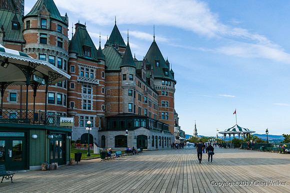 Dufferin Terrace and Governors Promenade