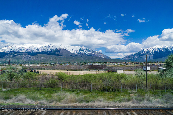 Countryside from Front Runner train.