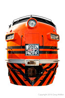 Western Pacific 918-D EMD F7 - 1950