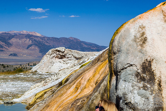 Travertine Hot Springs Near Bridgeport.