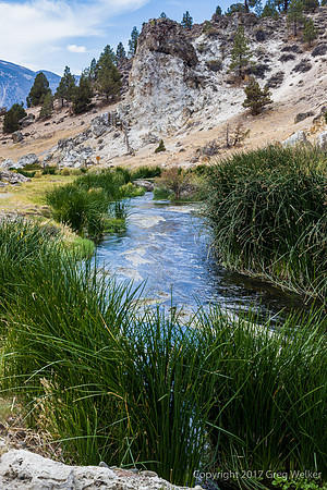 Hot Creek Geological Site.