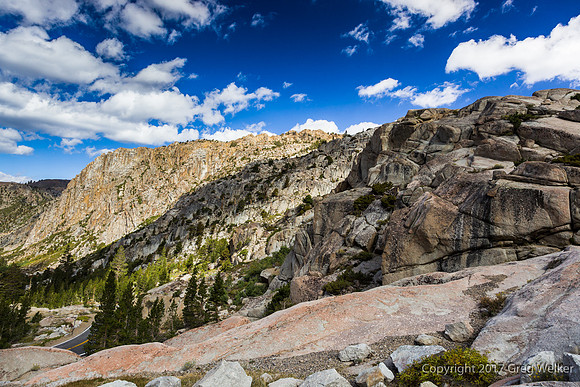Views From Tioga Pass Hwy 108.