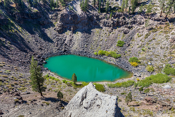 Inyo Crater Lakes Near Mammoth.