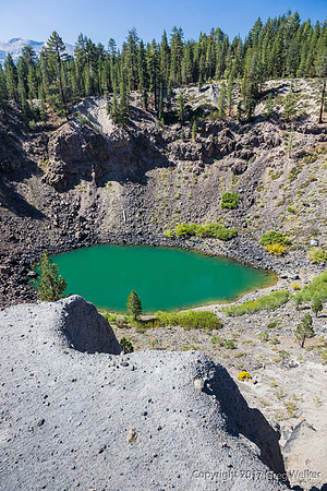 Inyo Crater Lakes Near Mammoth.