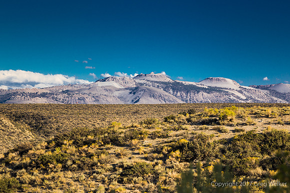 View of Mono Craters