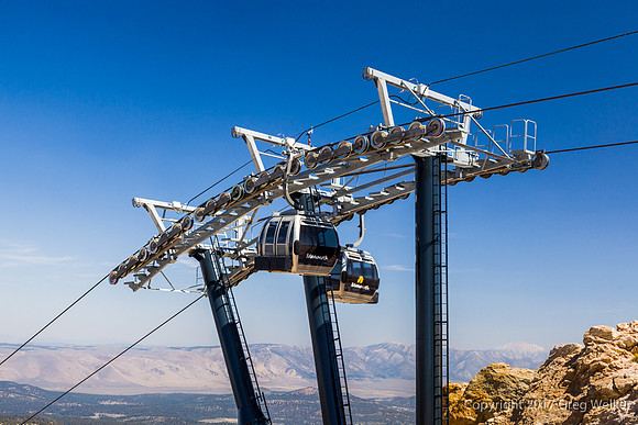 Shots From Panorama Gondola Ride To Top Of Mammoth Mountain
