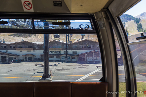 Shots From Panorama Gondola Ride To Top Of Mammoth Mountain
