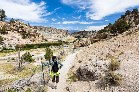 Hot Creek Geological Site.