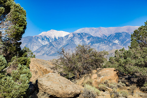 Shots from Hwy 120 - Benton to Hwy 395.