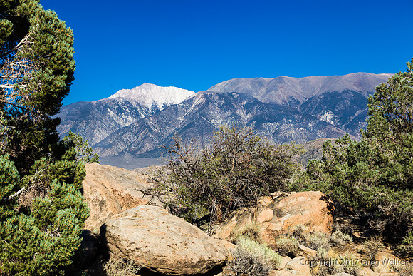 Shots from Hwy 120 - Benton to Hwy 395.