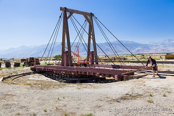 Shots In And Around The Laws Railroad Museum Near Bishop.