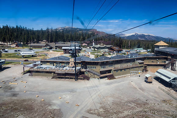 Shots From Panorama Gondola Ride To Top Of Mammoth Mountain