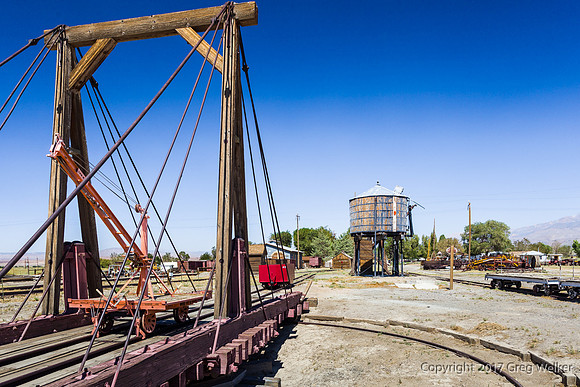 Shots In And Around The Laws Railroad Museum Near Bishop.