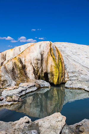 Travertine Hot Springs Near Bridgeport.