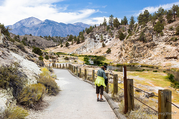 Hot Creek Geological Site.