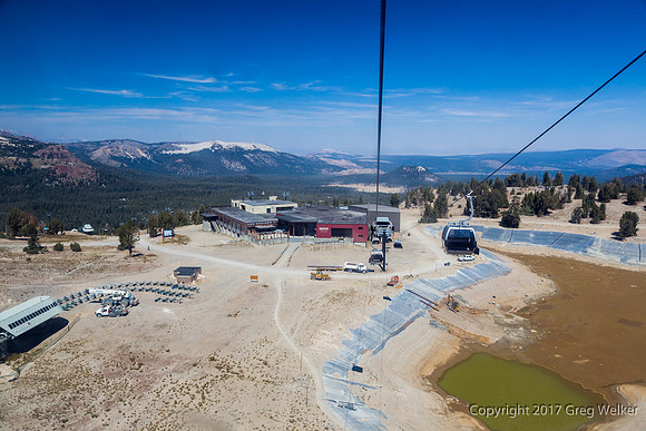 Shots From Panorama Gondola Ride To Top Of Mammoth Mountain
