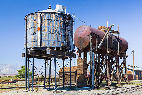 Shots In And Around The Laws Railroad Museum Near Bishop.