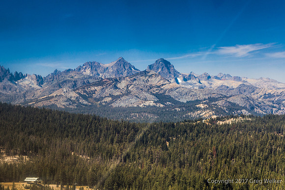 Shots From Panorama Gondola Ride To Top Of Mammoth Mountain