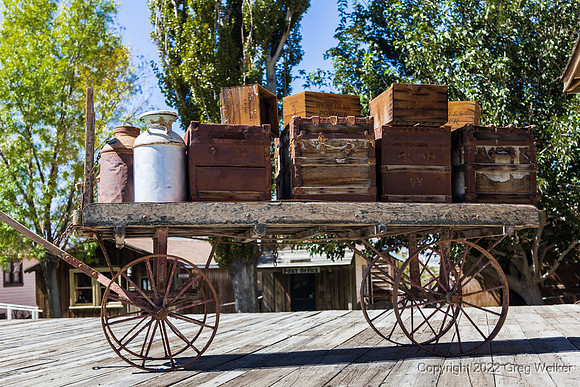 Shots In And Around The Laws Railroad Museum Near Bishop.