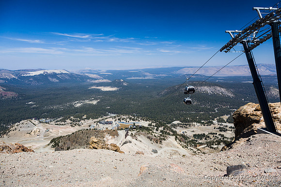 Shots From Panorama Gondola Ride To Top Of Mammoth Mountain