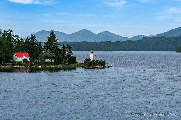 Dryad Point Lighthouse, Campbell Island BC.