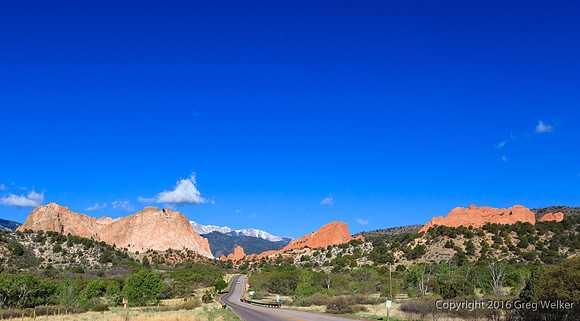 Entrance To Garden Of The Gods Park