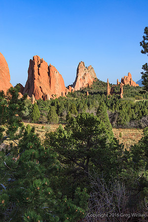 Shots In The Garden Of The Gods Park