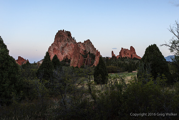 Shots In The Garden Of The Gods Park