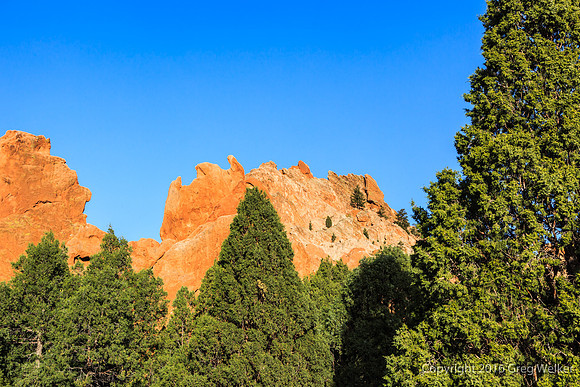 Shots In The Garden Of The Gods Park