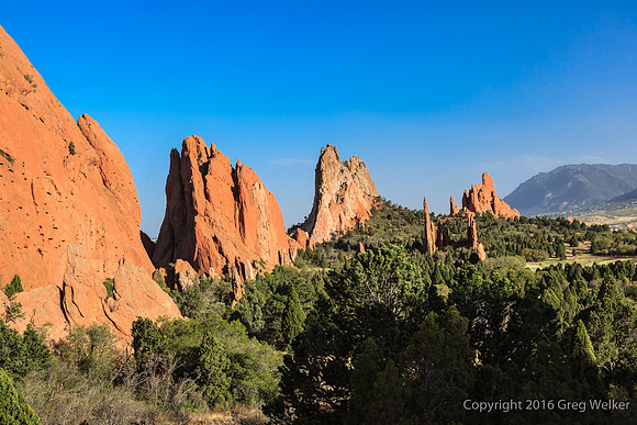 Shots In The Garden Of The Gods Park