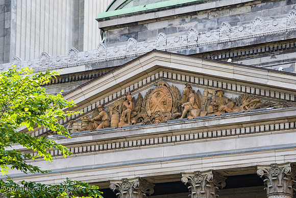 Bank of Montreal off Place d'Armes Square.