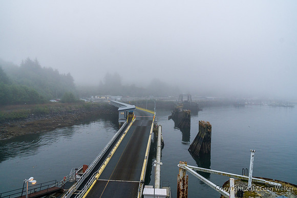Ferry dock in Prince Rupert.