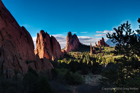 Shots In The Garden Of The Gods Park