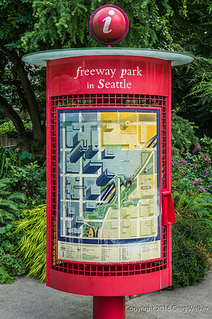 Views Entering, Within And Leaving Freeway Park