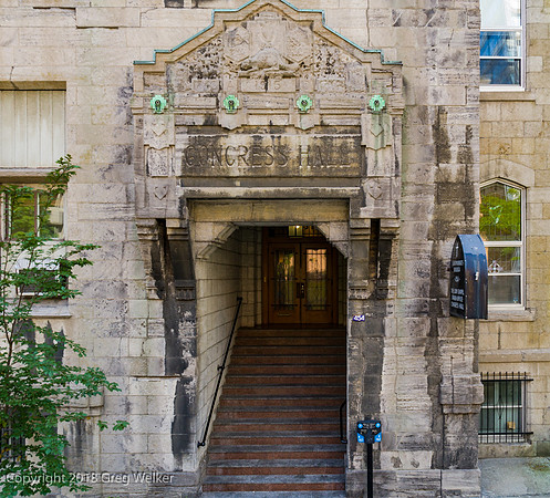 Congress Hall on Saint-Alexandre street.